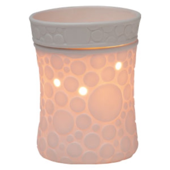 Scentsy Other - "FIZZ" Full Size White Scentsy Warmer